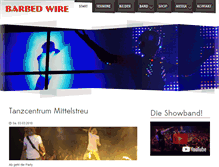 Tablet Screenshot of barbedwire.de